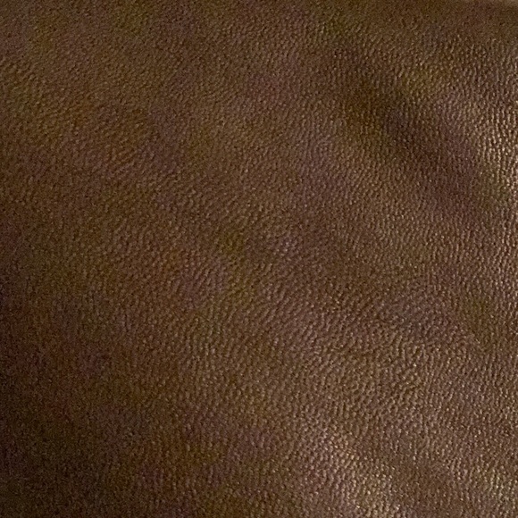 NWOT DG2 WAshable leather like brown jeans 1X, gorgeous - Picture 2 of 4